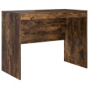  Skrivebord Røkt eik Sponplate 100 x 50 x 76 cm Holdbar