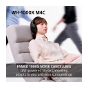 Sony WH-1000XM4C trådløse over-ear hodetelefoner med ANC, svart
