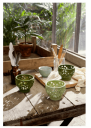 Kähler Orangery lyslykt Ø 9 cm Green garden