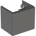 Geberit Acanto servantskap 59,2x47,5 cm matt grå