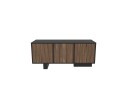 Dargaville Konsollbord 150 cm   Sort/Valnøtt