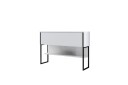 Luxe Kommode 120 cm   Svart/Hvit