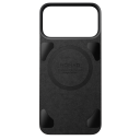 Nomad Magnetic Leather Back - black (Horween) - Magsafe - iPhone 18 Pro Max/17 Pro Max