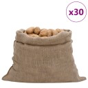  Jutesekker 30 stk 100x110 cm 100% jute 220 gsm 155807