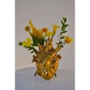 Love in Bloom Vase 16,5 x 25 cm Porselen Gull