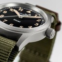 Hamilton Dameklokke H69301930 Khaki Field Sort/Tekstil Ø33 mm