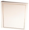 DÃRR Big Jumbo Vinyl Billedalbum - 29x33cm, 100 Sider - Hvid