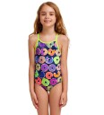Funkita Badedrakt UV50+ Dunkin' Donuts 1½ år 86 Badetøy Flerfarget Svart