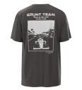 Grunt T skjorte   Arnhem Tee   Dark Grey   Grunt   10 år 140   T skjorte   Grå