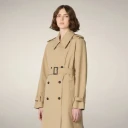 Save The Duck Dame Frakker Beige S,