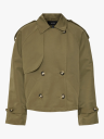 Vero Moda Chloe Short Trenchcoat Grønn L