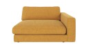 Rowico Home Duncan 1,5 seters sjeselong H Gul Brenda 68 129 x 150 x 78 cm Gul
