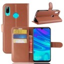 Huawei P30 Lite Lommebok-deksel med Magnetisk Lukning Brun