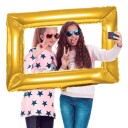 Folat Folieballong Selfieramme Gull 61796