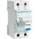 Hager Kombinasjonsbryter Effektbryter/HPFI B 16A 1P+N, 30 mA, ADA916G