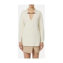 Elisabetta Franchi Dame Strikkevarer Hvit S,