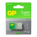 GP Super Alkaline 9V Batteri med G-TECH Teknologi - Engangsbatteri 1-pk