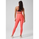 Casall Graphic High Waist Tights Dame Deep Coral 38