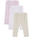 Hust and Claire Leggings   Liva   3 pack   Wheat Melange   Hust and Claire   68   Leggings Beige Lilla   62