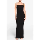 Skims Dame Kjoler Svart XS,