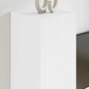  TV Veggskap Veggmontert Hvit 30 x 31 x 60 cm Konstruert tre