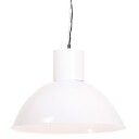 vidaXL Hengelampe 25 W hvit rund 48 cm E27