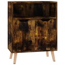 vidaXL Skjenk 60x30x72 cm sponplate røkt eik