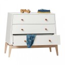 Leander Luna kommode Hvit/Eik