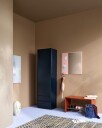 Memo Wall Mirror With Notice Board Ruby