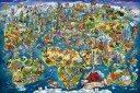 Ravensburger Puslespill 5000 Verdenskart