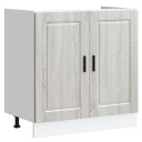  Vask underskap Porto grå sonoma 80x46x81,5 cm konstruert tre 8721158422798