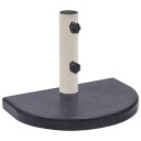 vidaXL Parasollfot svart 40x28x4 cm granitt