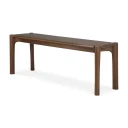 Ethnicraft PI Benk 35x146 cm Brunlakkert teak