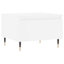  Salongbord hvit 50x46x35 cm konstruert tre 8721012111554