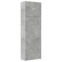  Highboard betonggrå 80x42,5x249 cm konstruert tre