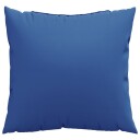  Sofaputer 4 stk kongeblå 50x50 cm stoff