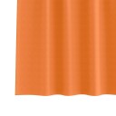  Gardiner med gardiner 2 pcs Lys oransje Polyester