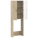 vidaXL Toalett skap HAARLEM Sonoma eik 66 x 25,5 x 190 cm
