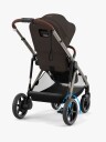 Cybex e-Gazelle S Søsken-/tvillingvogn – Chocolate Brown/Taupe