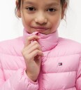 Tommy Hilfiger Dunjakke   Rosa TusenfrydRosa   Tommy Hilfiger   6 år (116)   Dunjakke