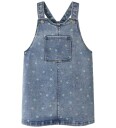 Name It Dongerikjole NmfRosa Medium+ Blue Denim/Flower Name It 3 år 98 Kjole Blå