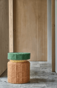 Villa Collection Styles Sidebord 40x50 cm amber / grønn