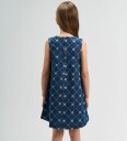 The New Tnstine S_L Denim Dress Blue 134/140