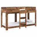  Køyeseng for Barn Gammelt tre 75 x 190 cm Konstruert tre