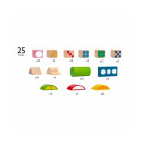 Brio 25 Patterned Wooden Blocks