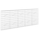 vidaXL Gabion med 5 mm tråd og 10x10 cm mesh 250x10x100 cm