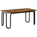 vidaXL Kaffebord Gammelt tre 79,5 x 40 x 36 cm Konstruert tre