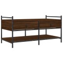  Salongbord brun eik 99x50x50 cm konstruert tre 8720845419158