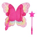 Barbie™ Alve Vinger & Trollstav for Barn - One size