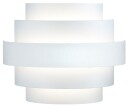 AIRAM Nora vegglampe IP54 2X3W/830 Hvit
